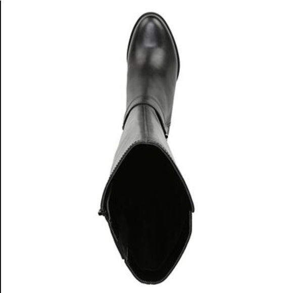 naturalizer black leather boots